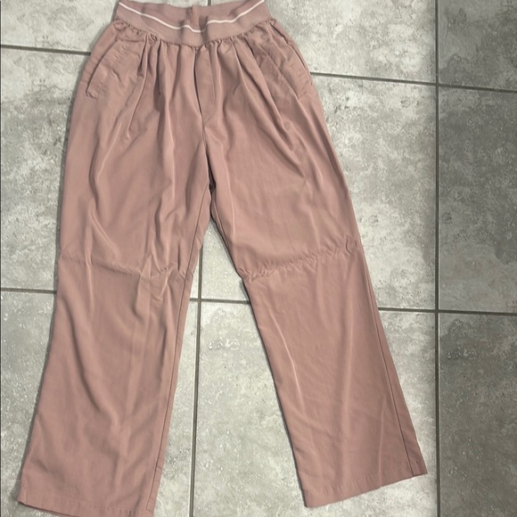 Varley Pink Wide Leg Jumpsuit with High Waist - Picture 1 of 3